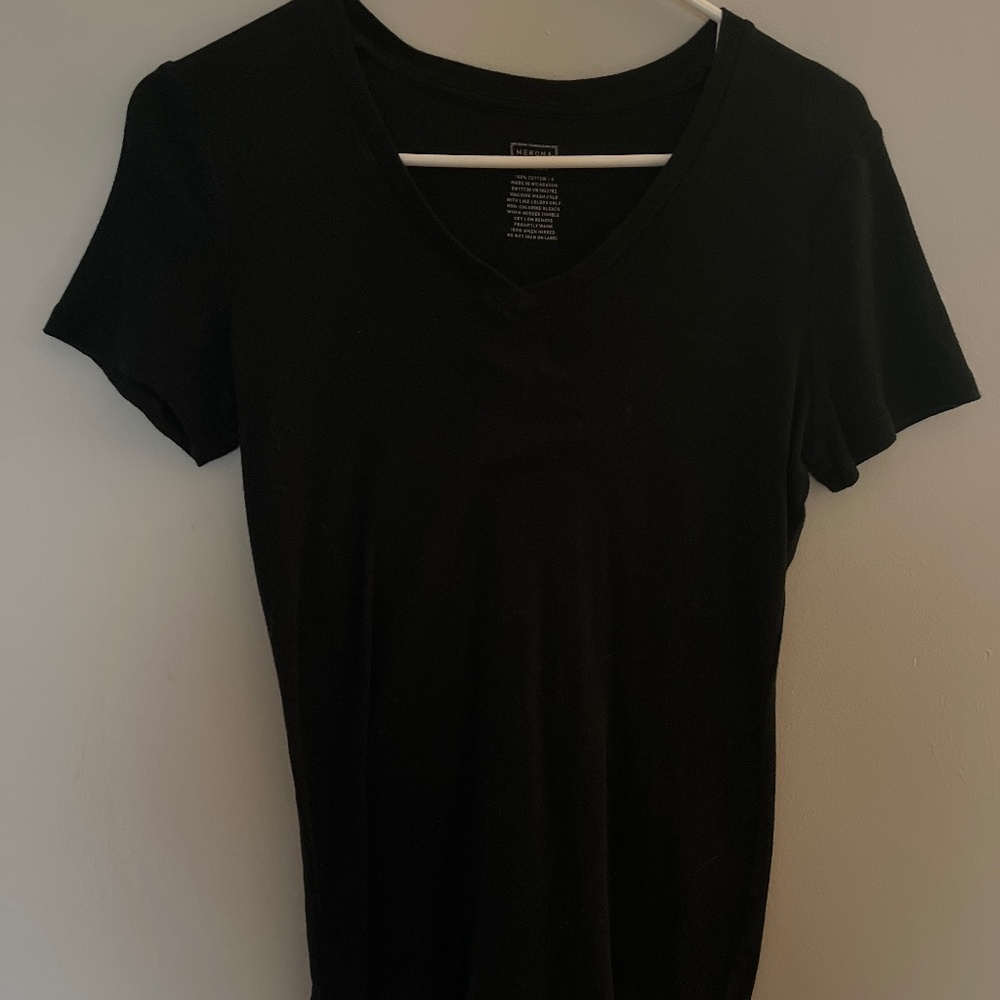 Merona Simple Black Tee